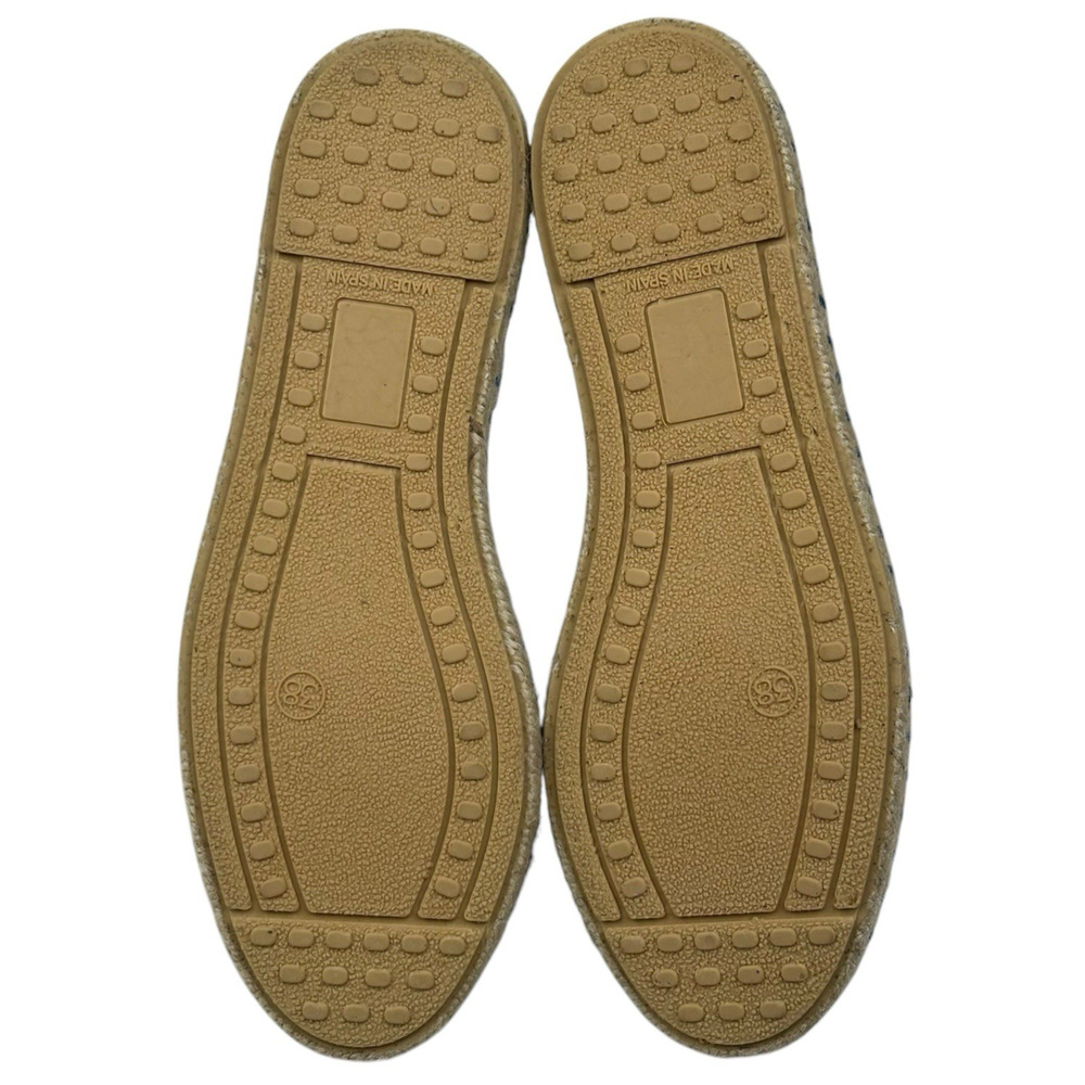 Miz Mooz Cruze Blue Suede Slip On Espadrille Flats Womens US 7.5-8 EU 38 New $90 - Picture 8 of 8